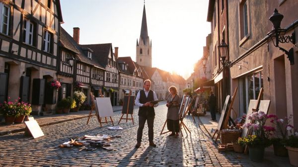 Art recueilli : collaboration avec un artiste plasticien à Chambly