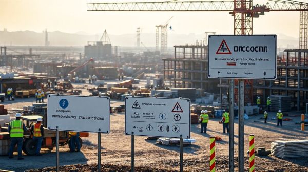 Découvrez des panneaux de chantier sur mesure et réglementaires
